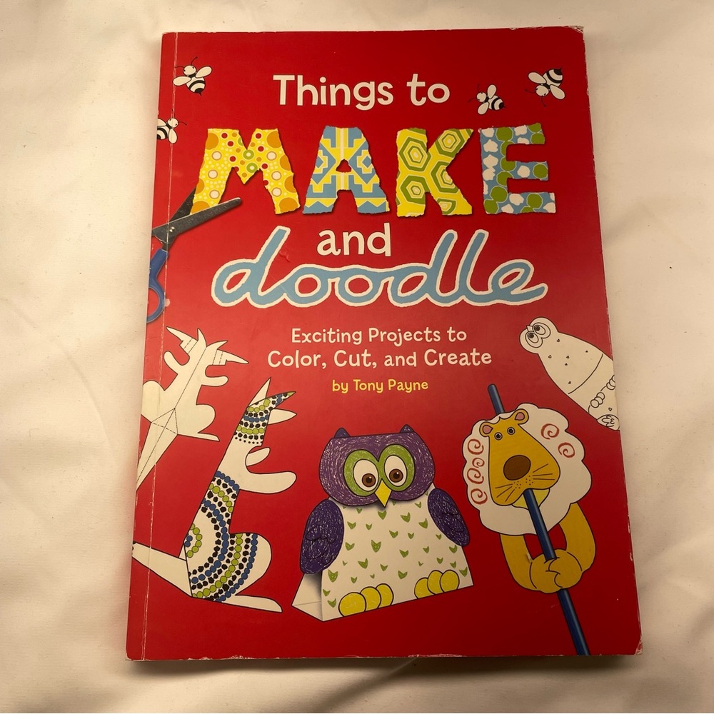 Things to Make and Doodle - Red Craft Activity Book